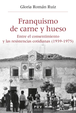 Gloria Román Ruiz Franquismo de carne y hueso обложка книги