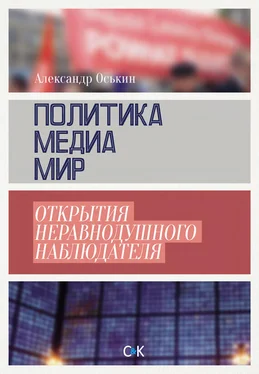 Александр Оськин Политика, медиа, мир – открытия неравнодушного наблюдателя