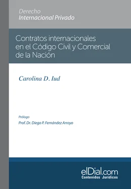Carolina Lud Contratos internacionales en el Código Civil y Comercial de la Nación обложка книги
