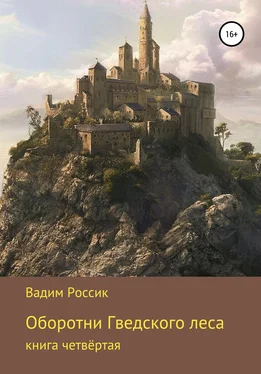 Вадим Россик Оборотни Гведского леса обложка книги