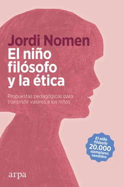 Jordi Nomen El niño filósofo y la ética обложка книги