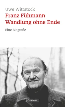 Uwe Wittstock Franz Fühmann. Wandlung ohne Ende обложка книги