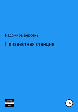 Радомира Берсень Неизвестная станция обложка книги