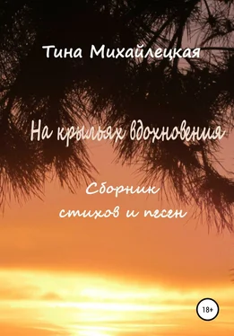 Тина Михайлецкая На крыльях вдохновения. Сборник стихов и песен обложка книги