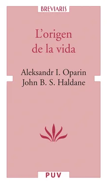 Alesksandr I. Oparin L'origen de la vida обложка книги