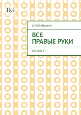 Юрий Яньшин Все правые руки. Разрыв – 3 обложка книги