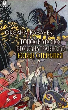 Оксана Кабачек Топос и хронос бессознательного: новые открытия обложка книги