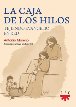Antonio Moreno Ruiz La caja de los hilos обложка книги