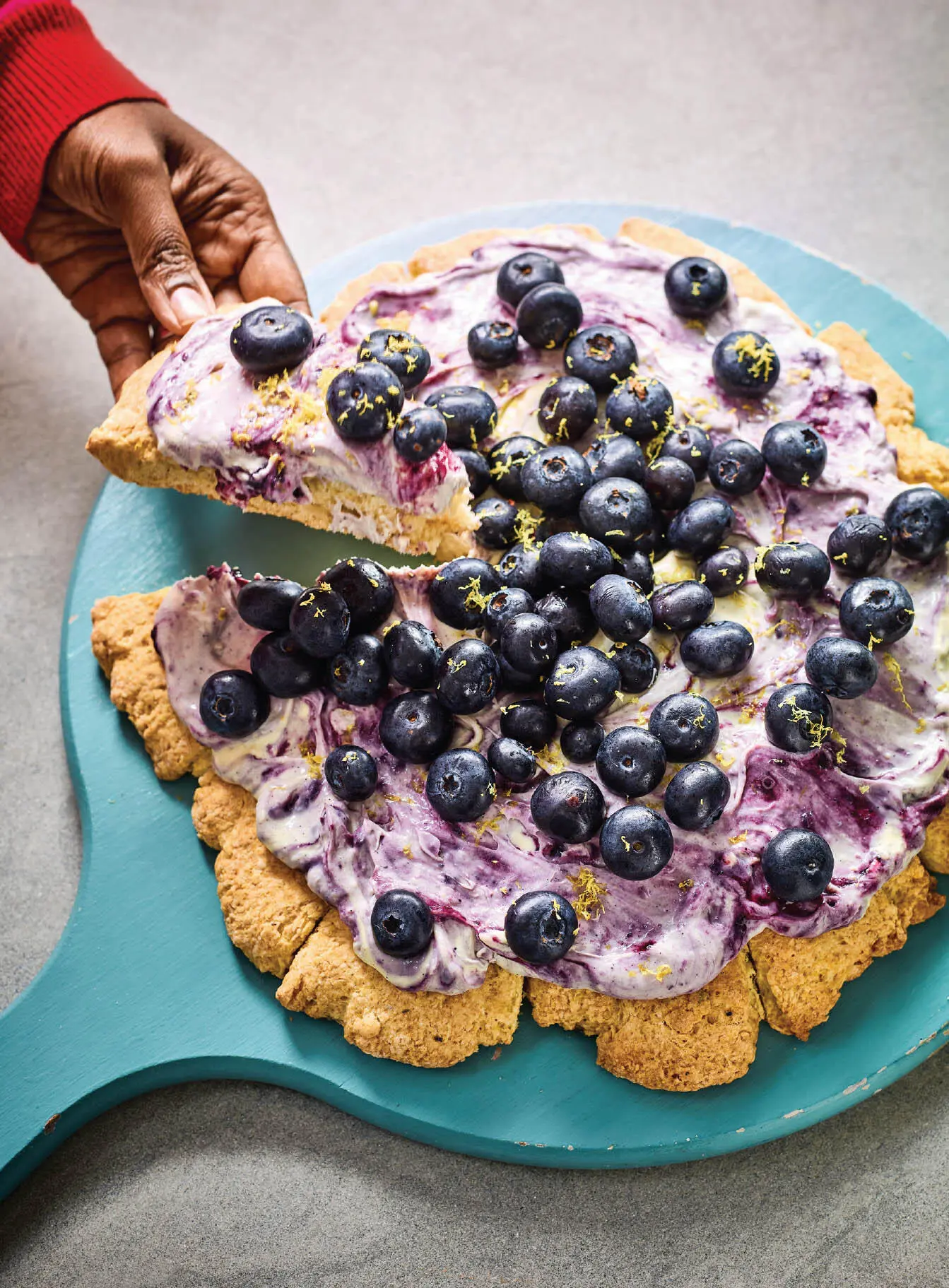 TahiniKuchen mit BananenCurd - фото 17