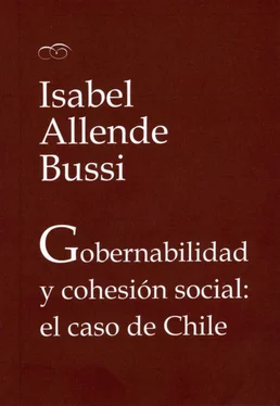 Isabel Allende Bussi Gobernabilidad y cohesión social: el caso de Chile обложка книги