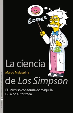 Marco Malaspina La ciencia de Los Simpson обложка книги