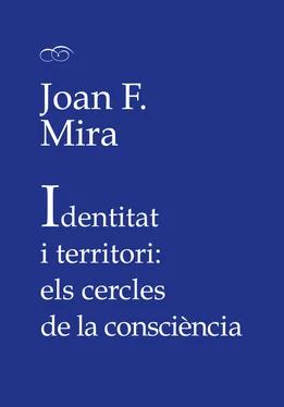 Joan Francesc Mira Castera Identitat i territori: els cercles de la consciència обложка книги