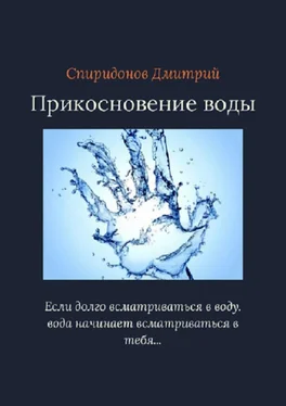 Дмитрий Спиридонов Прикосновение воды обложка книги