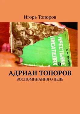 Игорь Топоров Адриан Топоров. Воспоминания о деде обложка книги