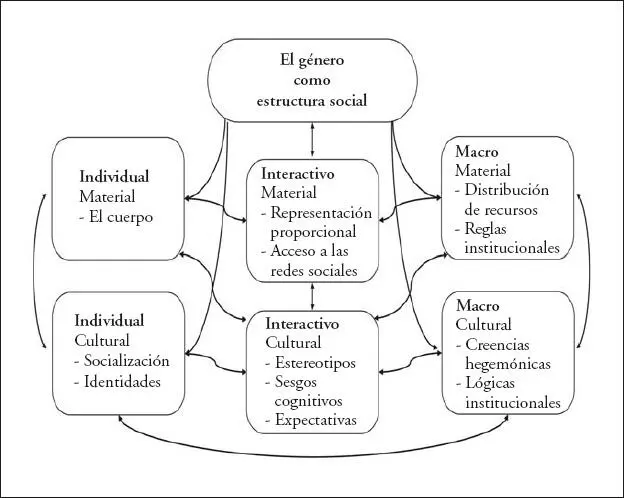 Fig 15 El género en tanto que estructura social Modelo del género como - фото 7