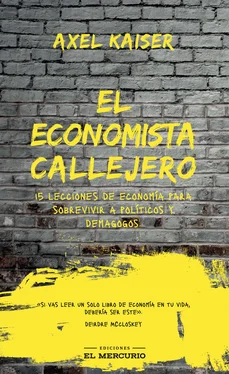 Axel Kaiser El economista callejero обложка книги