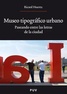 Ricard Huerta Museo tipográfico urbano обложка книги