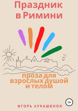 Игорь Лукашенок Праздник в Римини обложка книги