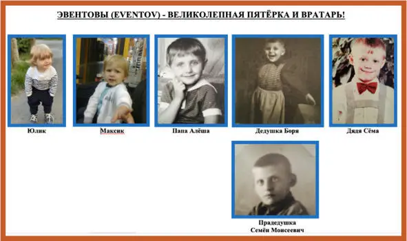 Ну а я изобразил им на память корни родословной хотя бы с одной из - фото 35