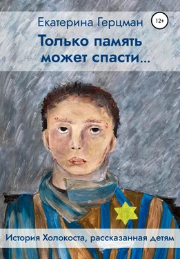 Екатерина Герцман Только память может спасти… История Холокоста, рассказанная детям обложка книги