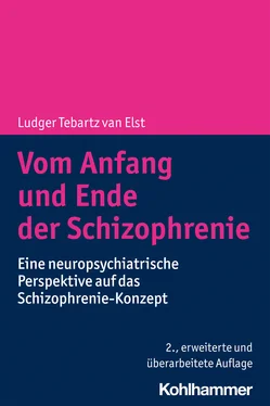 Ludger Tebartz van Elst Vom Anfang und Ende der Schizophrenie обложка книги