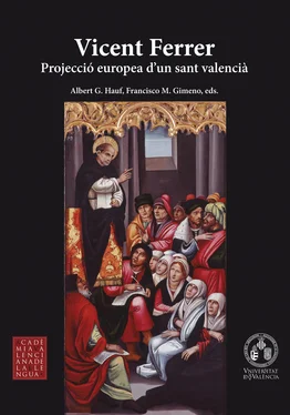 AAVV Vicent Ferrer. Projecció europea d'un sant valencià обложка книги