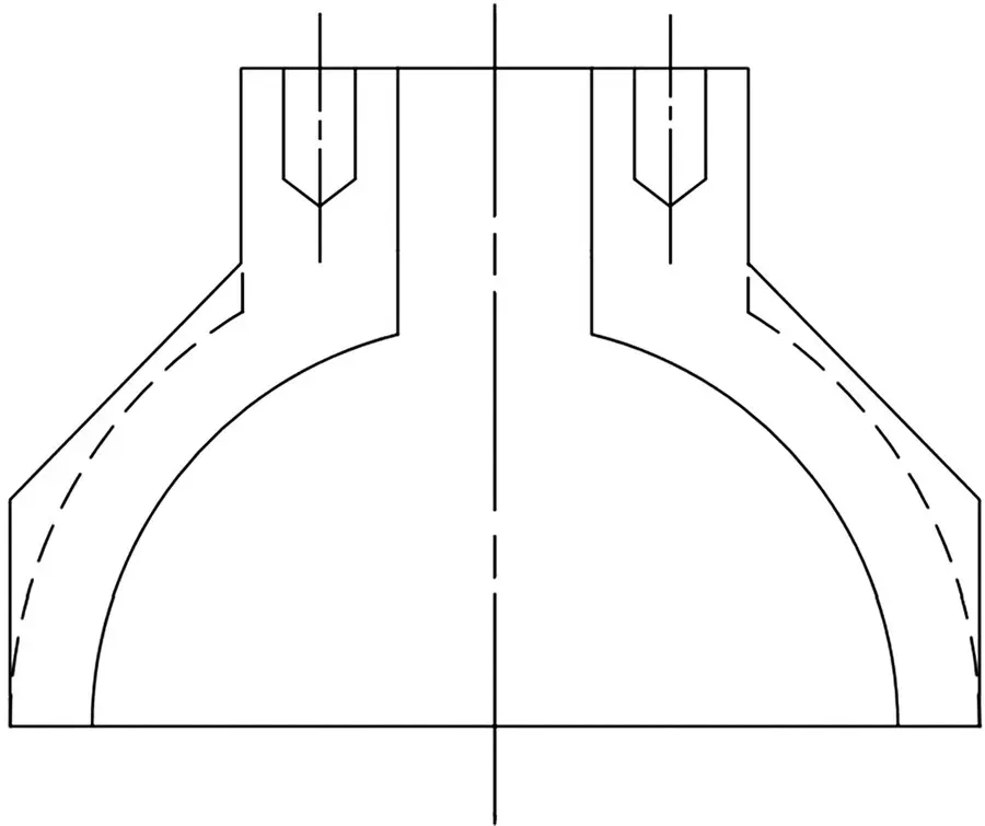 Figure 11 Outside machining of a hemispherical head Another way of providing - фото 2