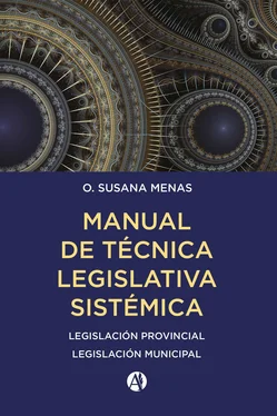 O. Susana Menas Manual de Técnica Legislativa Sistémica. обложка книги