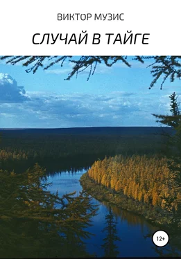 Виктор Музис Случай в тайге обложка книги