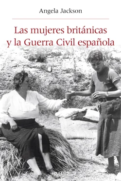 Angela Jackson Las mujeres británicas y la Guerra Civil española обложка книги
