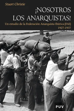 Stuart Christie Nosotros los anarquistas обложка книги