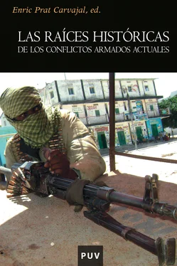 Varios autores Las raíces históricas de los conflictos armados actuales обложка книги