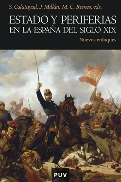 Varios autores Estado y periferias en la España del siglo XIX обложка книги