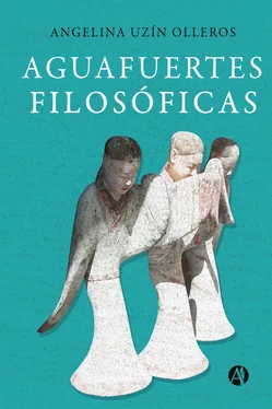 Angelina Uzín Olleros Aguafuertes Filosóficas обложка книги