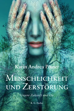 Karin Andrea Pixner Menschlichkeit und Zerstörung обложка книги