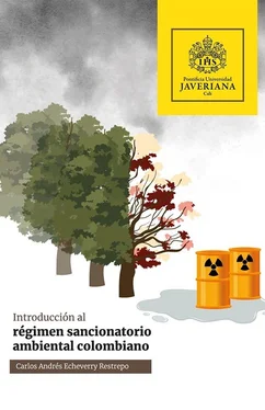 Carlos Andrés Echeverry Restrepo Introducción al régimen sancionatorio ambiental colombiano обложка книги