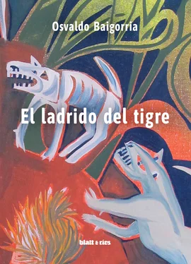 Osvaldo Baigorria El ladrido del tigre обложка книги