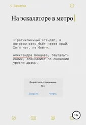 Александра Шевцова - На эскалаторе в метро