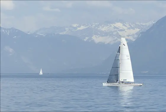 Genfersee Blick auf den Sarnersee Vatertagspanoram - фото 86