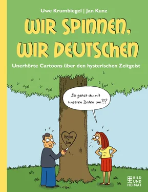 Uwe Krumbiegel Wir spinnen, wir Deutschen обложка книги