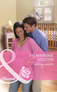 Brenda Harlen The Marriage Solution обложка книги