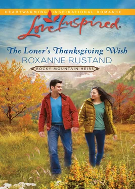 Roxanne Rustand The Loner's Thanksgiving Wish обложка книги