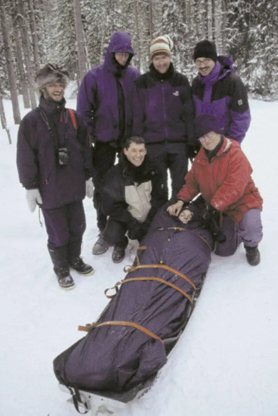 Bild 17 Gut verpackt für den Scootertransport ErsteHilfeSeminar in - фото 54