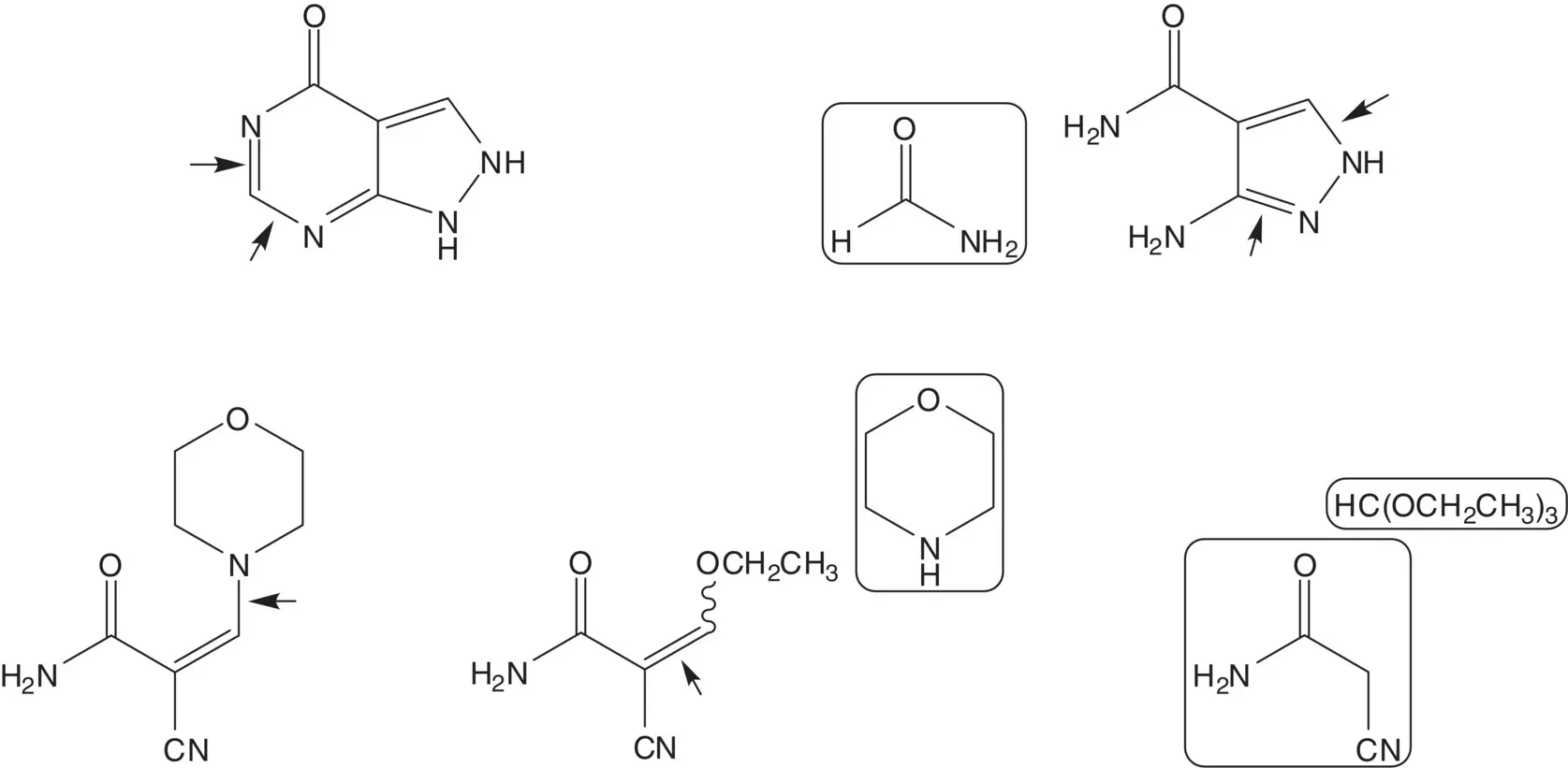 Extended Discussion The pyrimidine ring is also formed by reaction of ethyl - фото 21