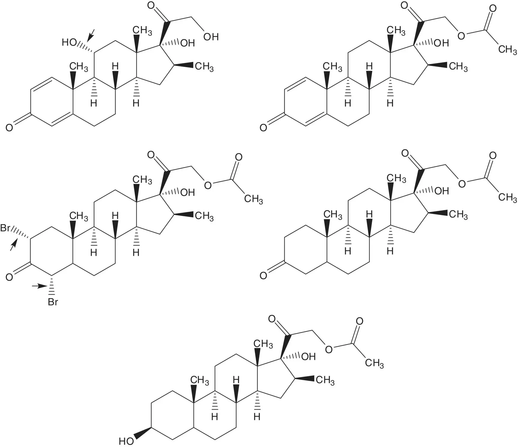 The acetate ester is formed by displacement of bromide by acetate The - фото 94