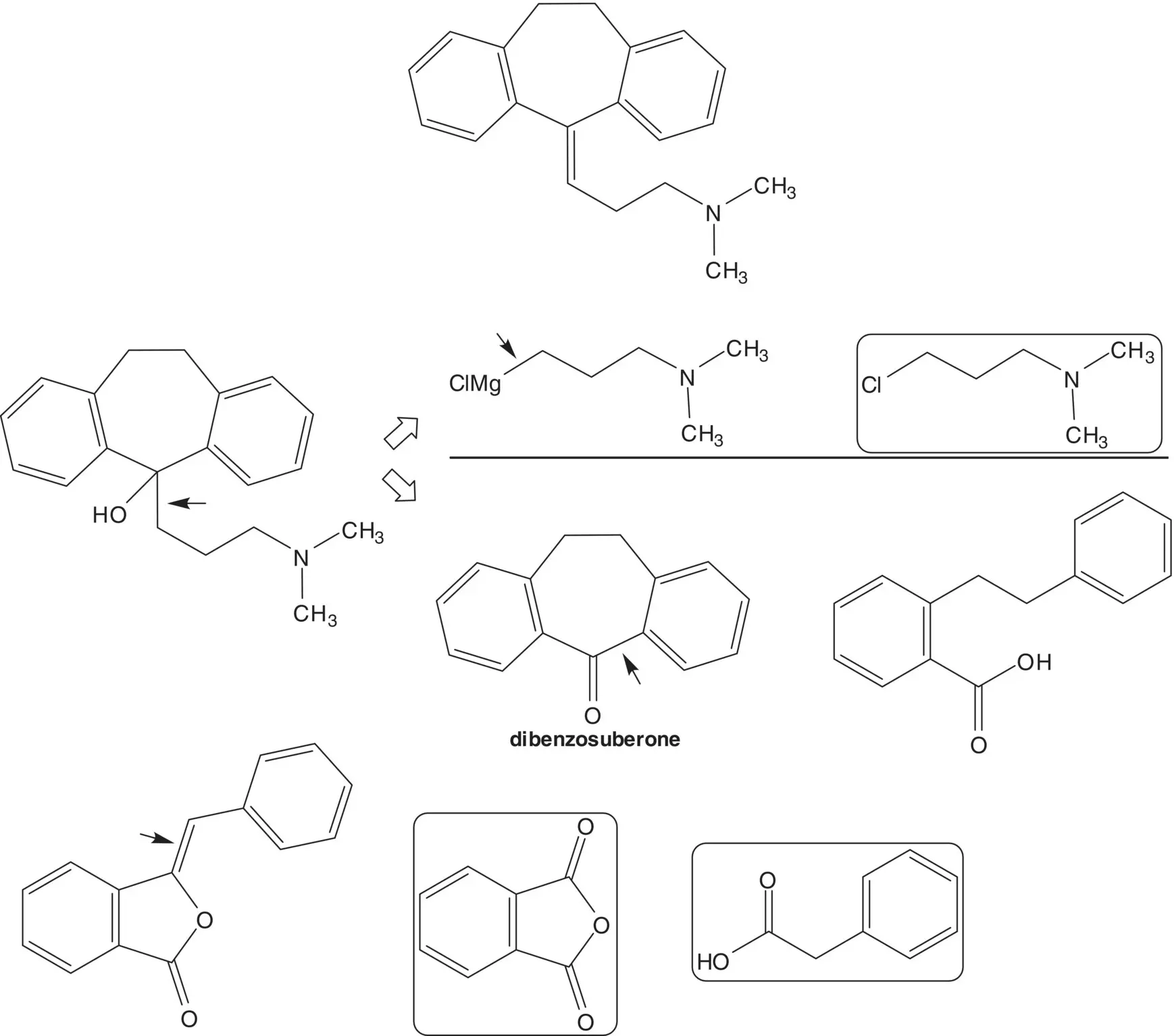 Extended Discussion Dibenzosuberone is also formed from 2bromobenzyl bromide - фото 39