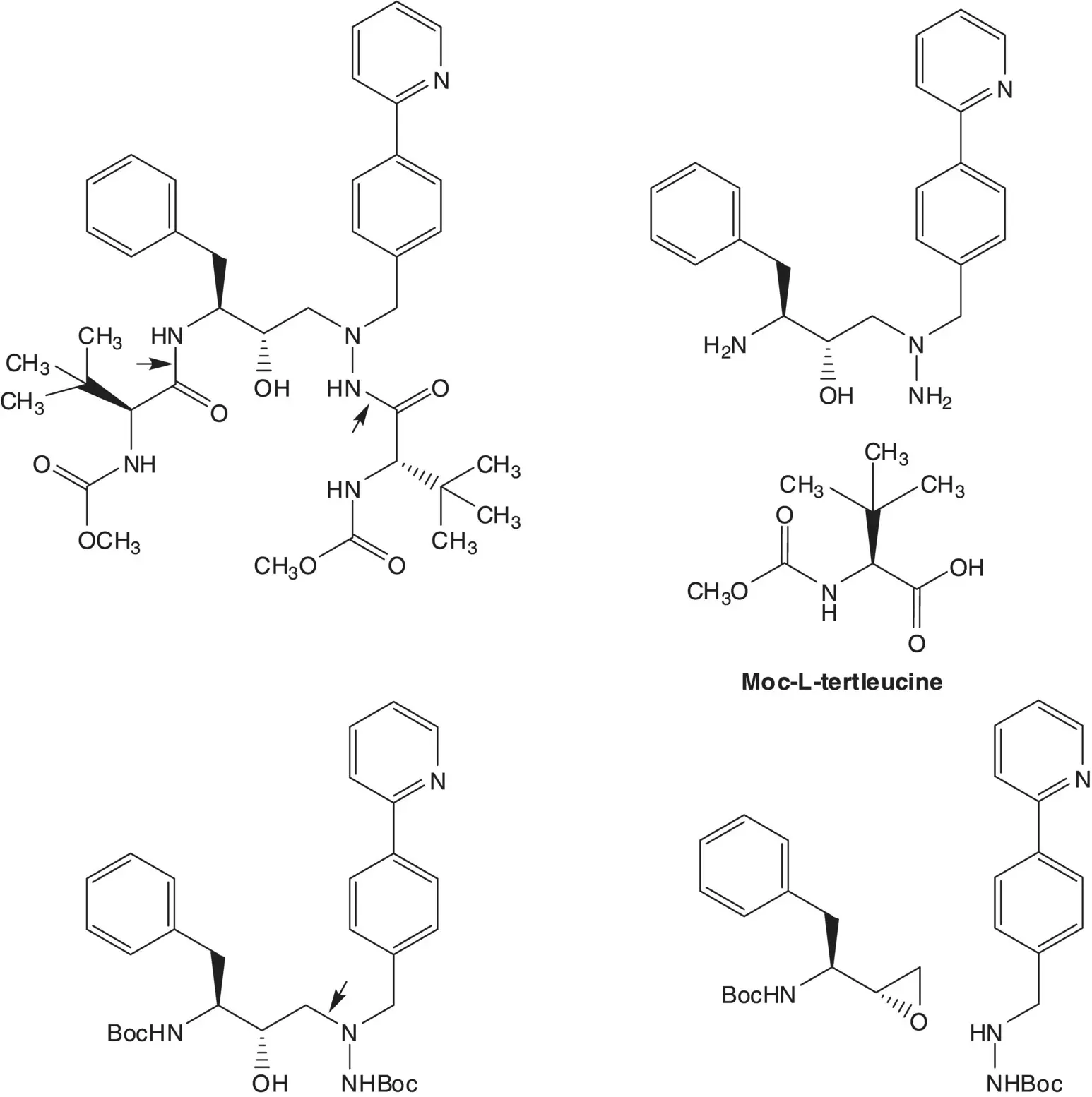 MocLTertleucine is formed from Ltertleucine and methyl chloroformate - фото 66