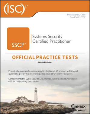 Mike Chapple (ISC)2 SSCP Systems Security Certified Practitioner Official Practice Tests обложка книги