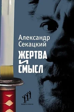 Александр Секацкий Жертва и смысл обложка книги