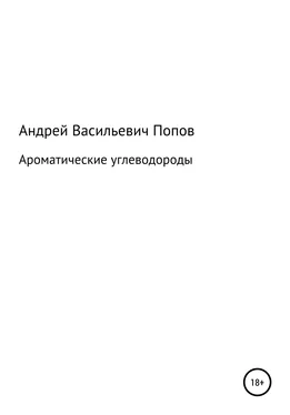 Андрей Попов Ароматические углеводороды обложка книги